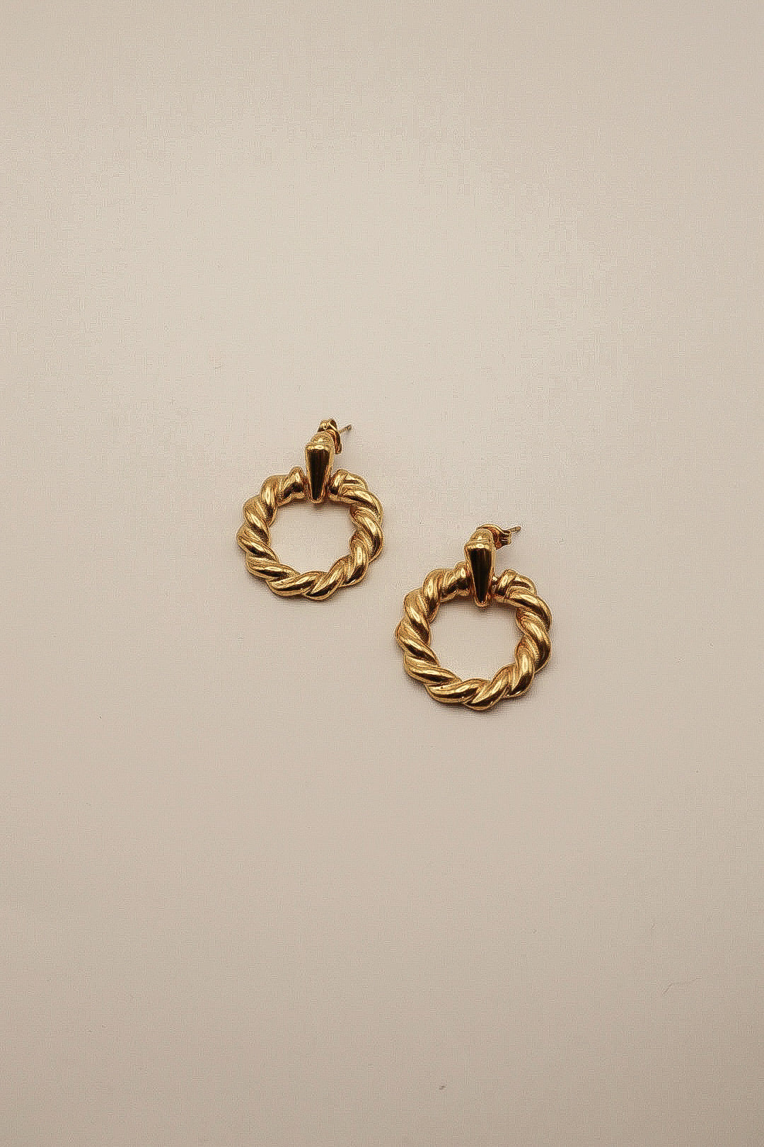 Gold Annie Earring