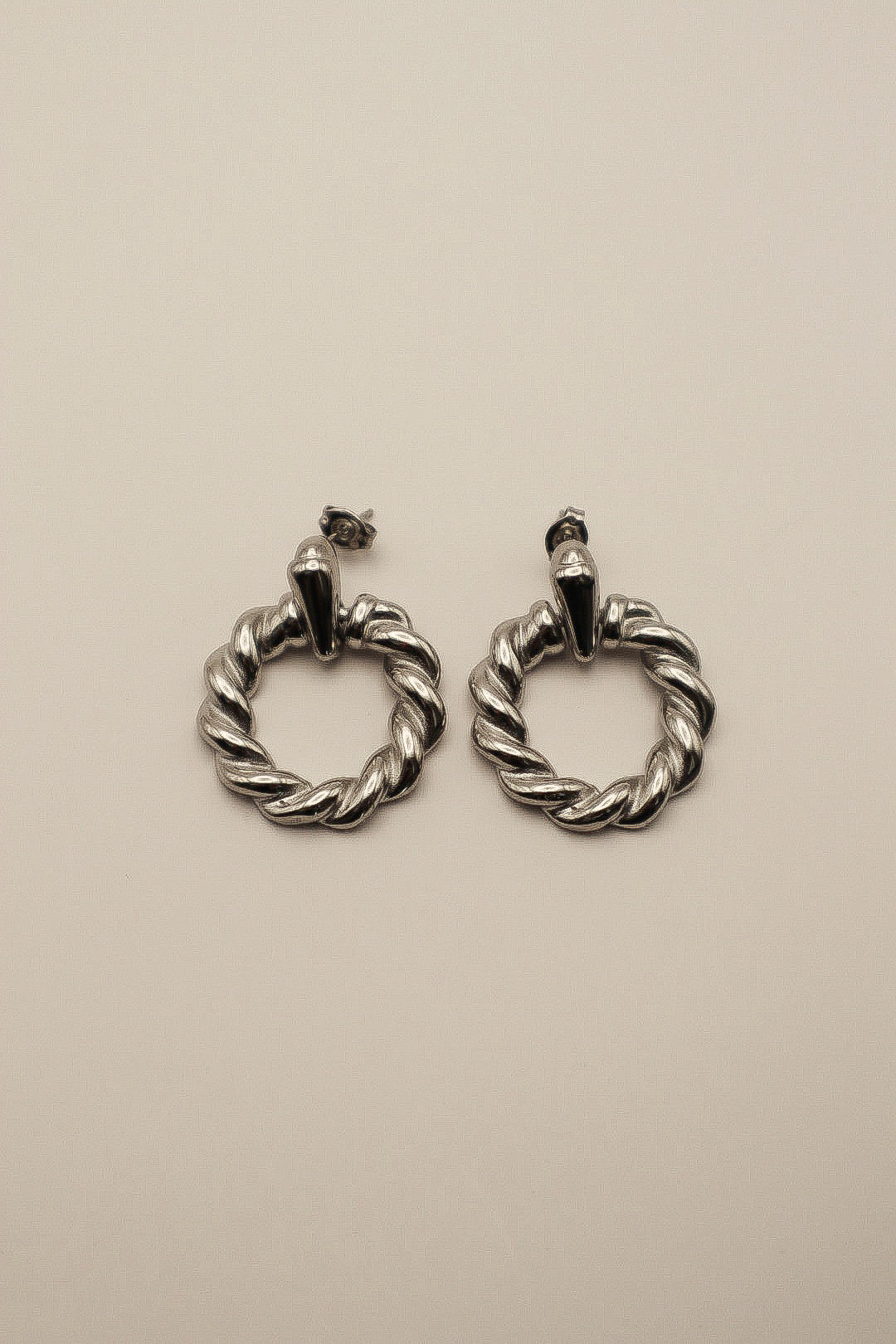 Silver Annie Earring