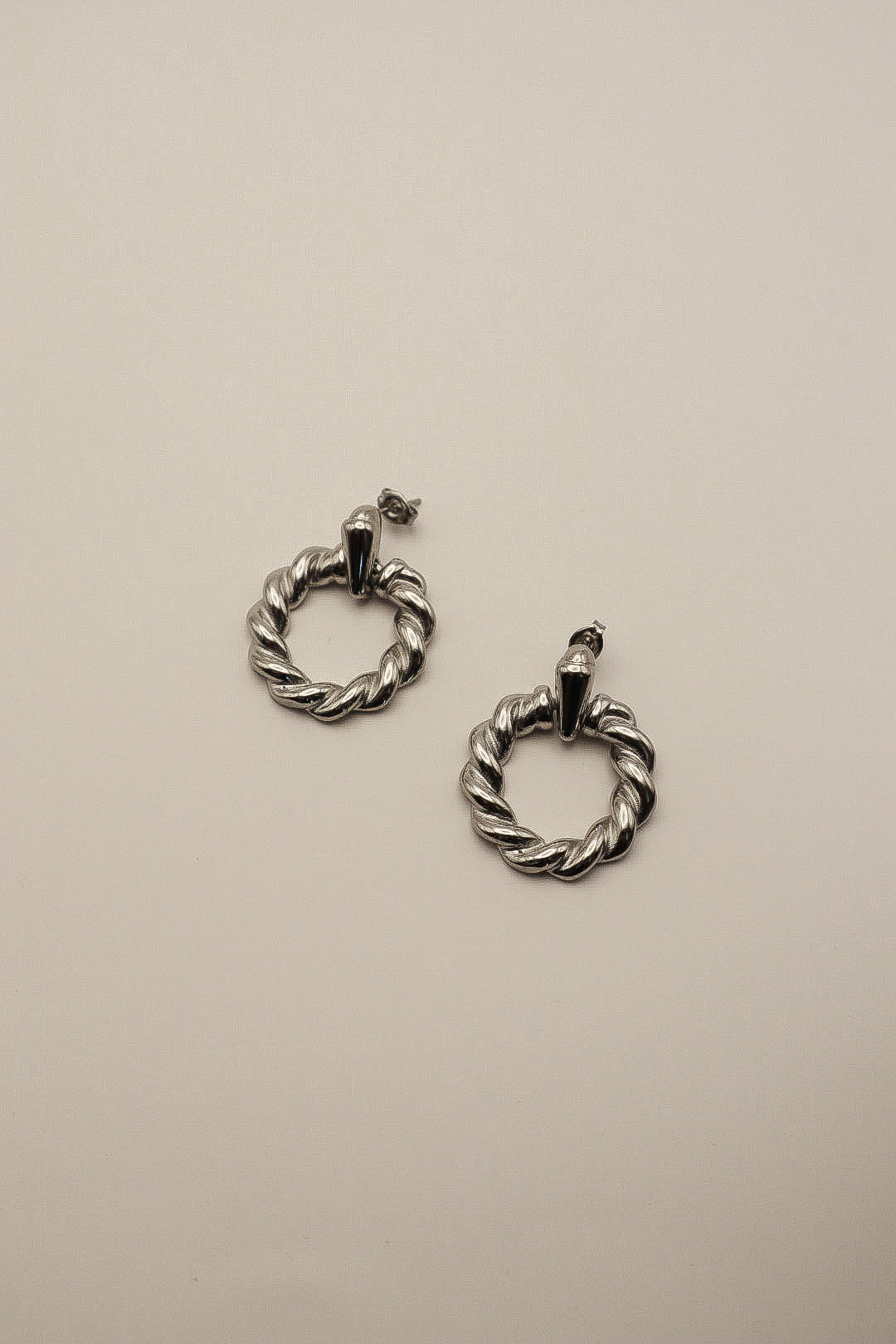 Silver Annie Earring