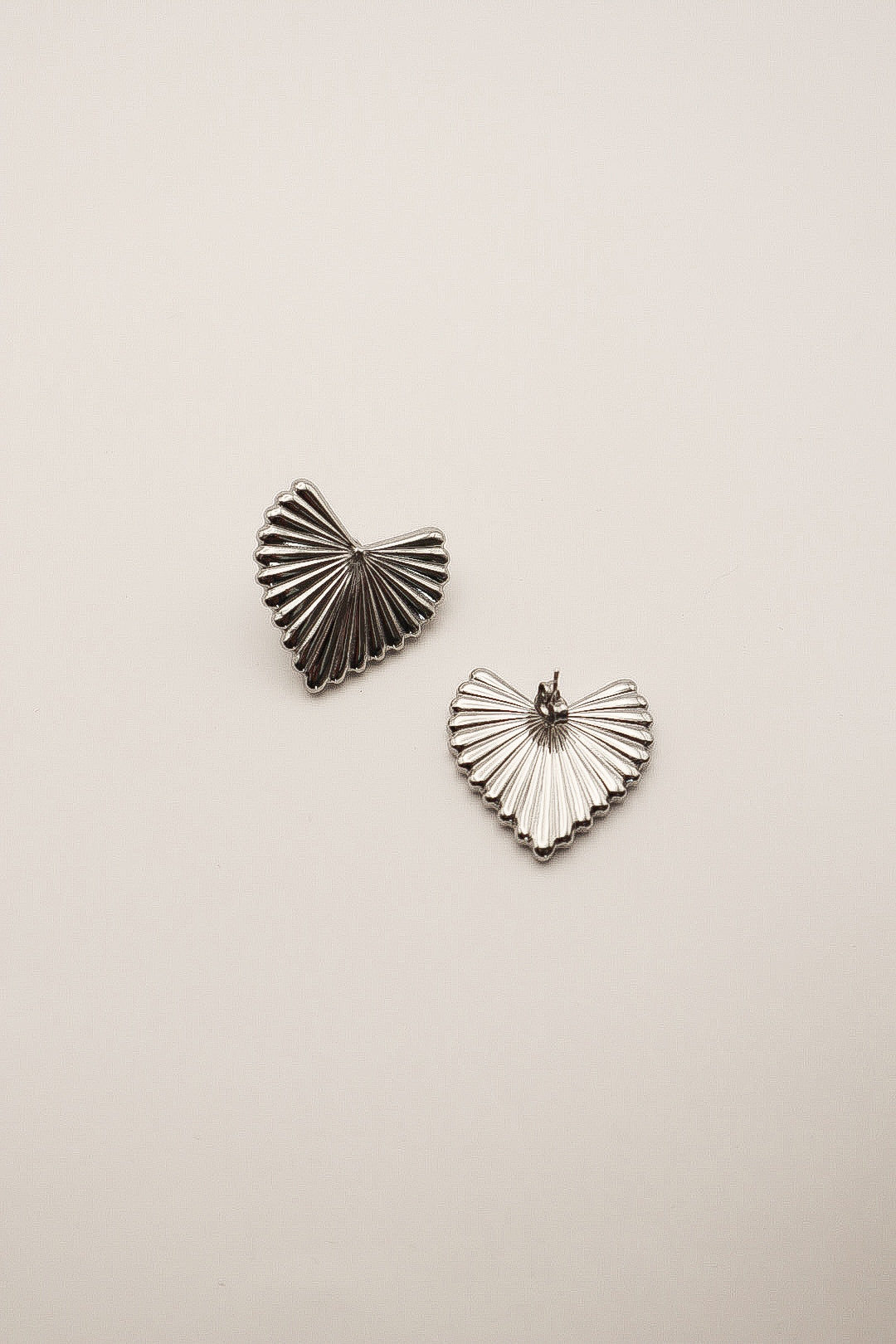 Silver Oakley Earring
