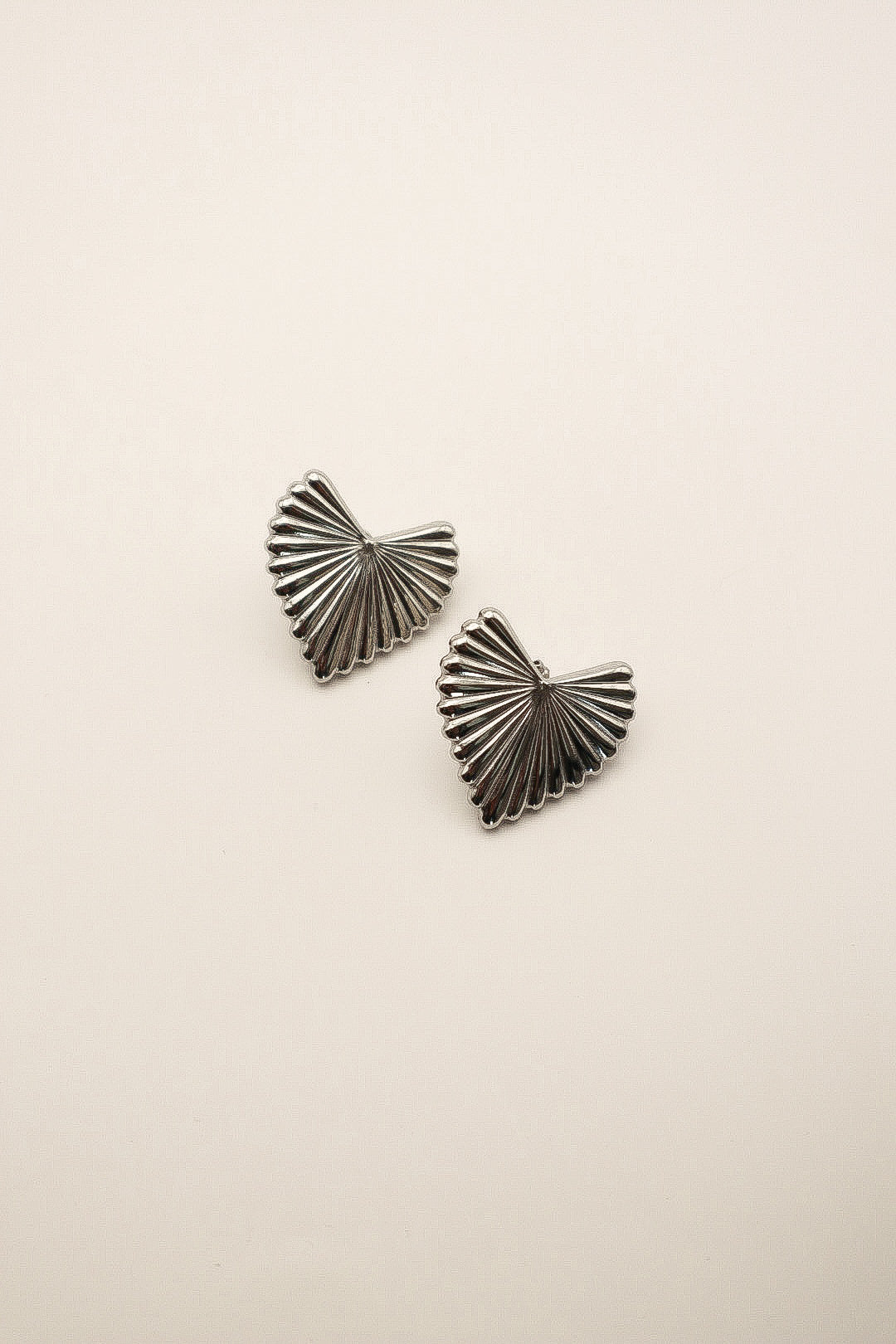 Silver Oakley Earring
