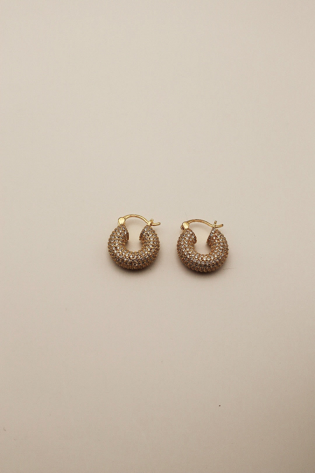Gold Lucille Hoop