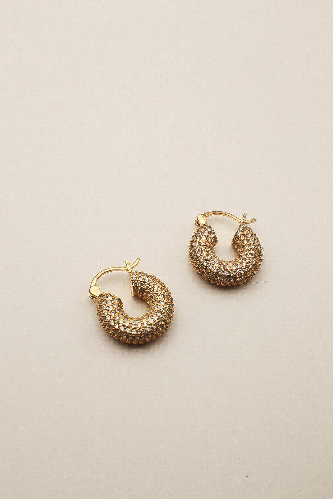 Gold Lucille Hoop