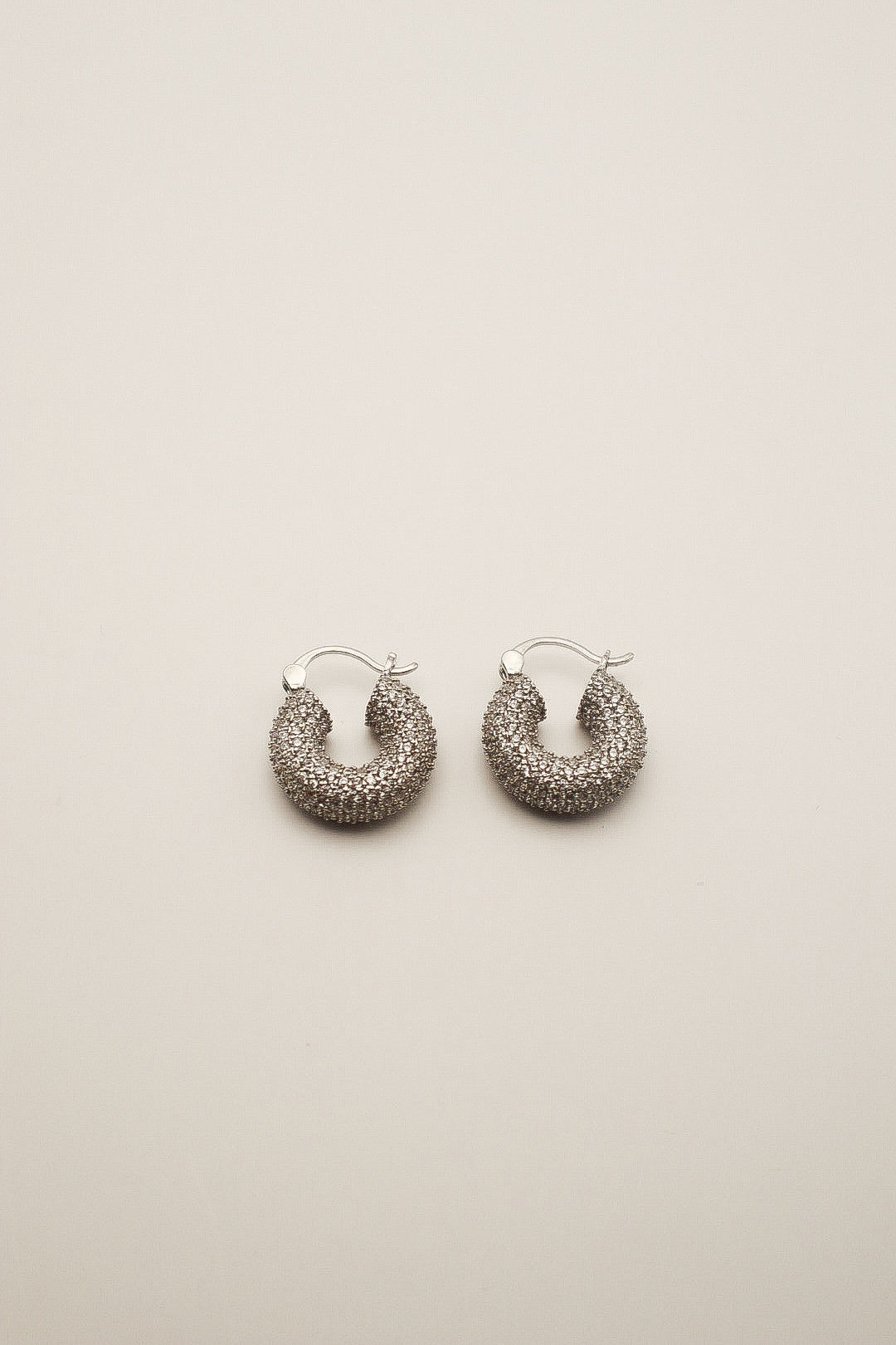 Silver Lucille Hoop