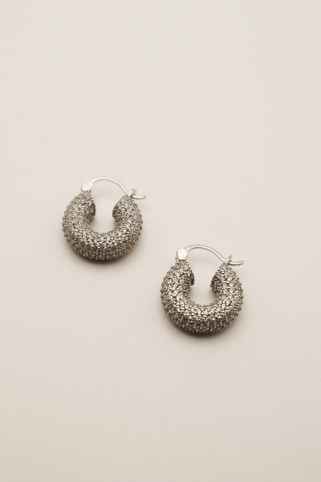 Silver Lucille Hoop
