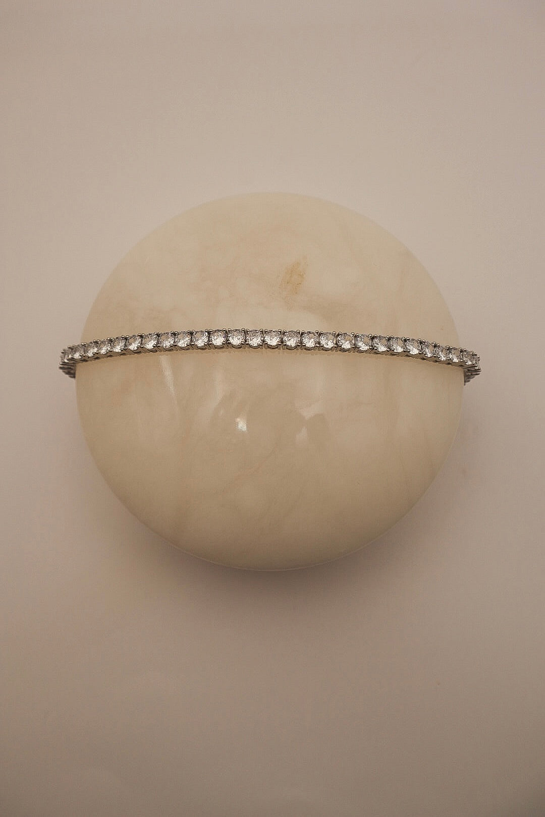 Silver Monroe Tennis Bracelet