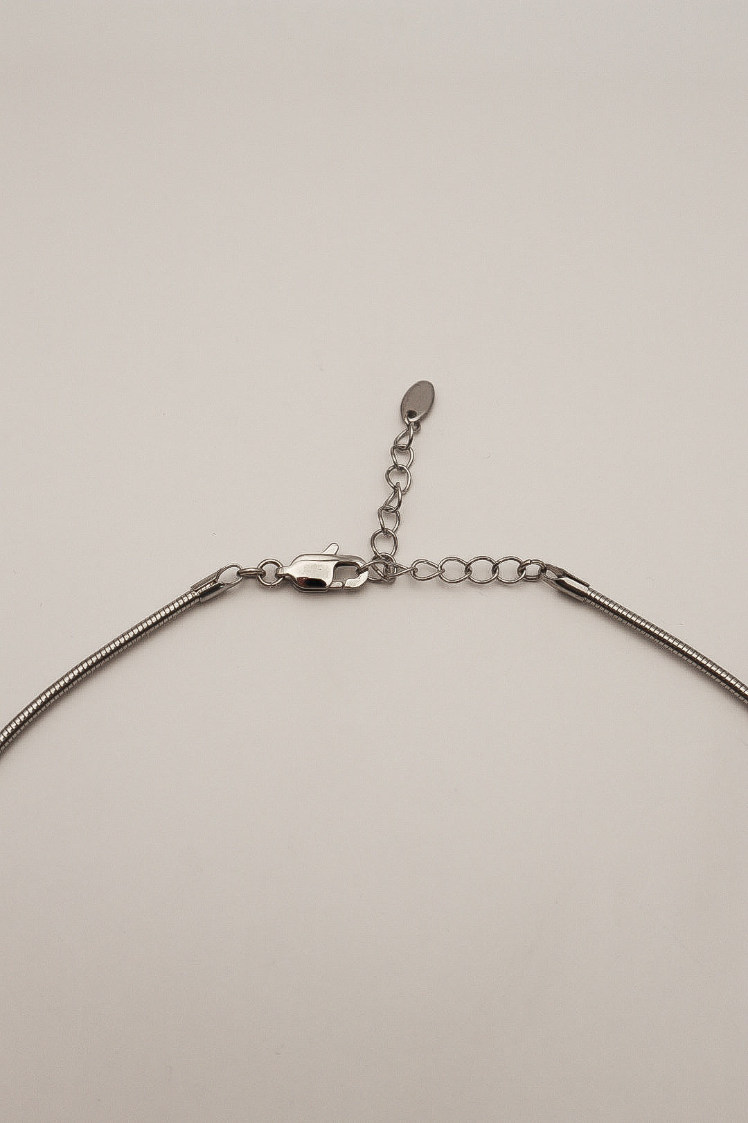 Silver Oakley Necklace