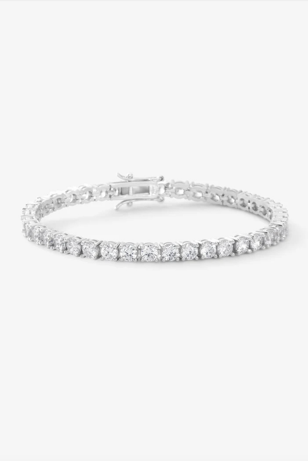 Silver Monroe Tennis Bracelet