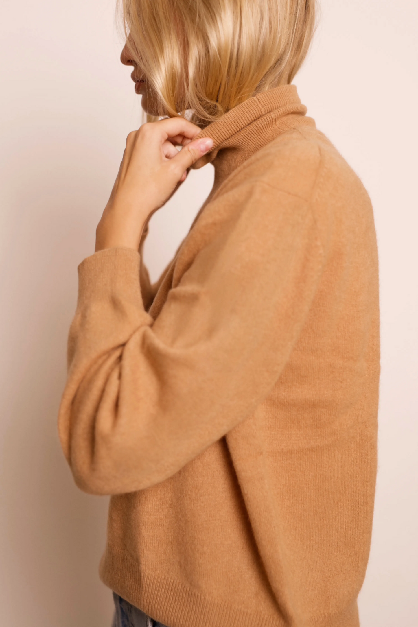 Marqaux Fawn Turtleneck