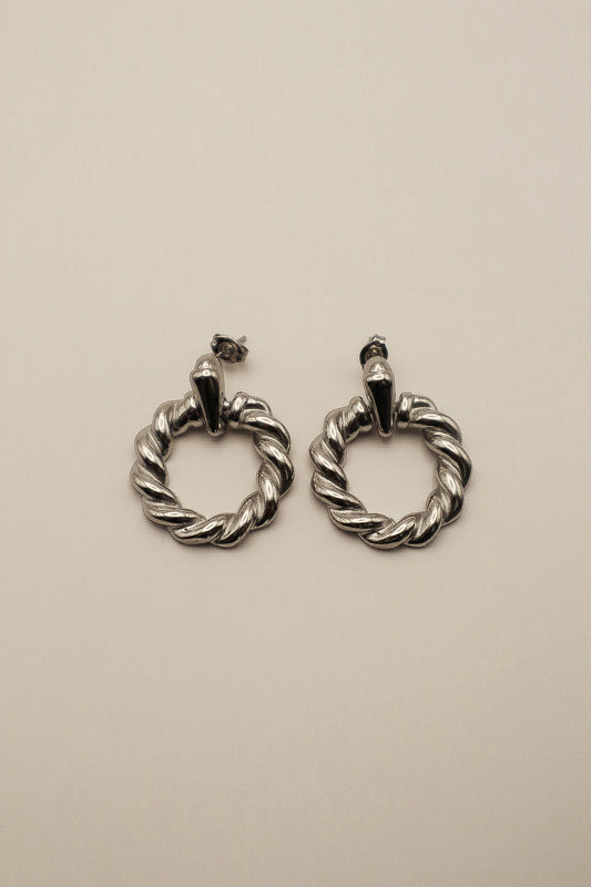 Silver Annie Earring