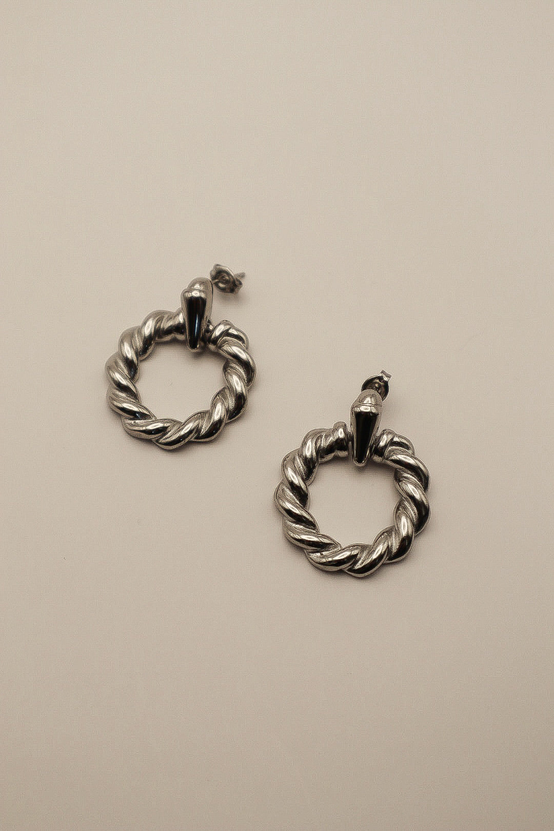 Silver Annie Earring