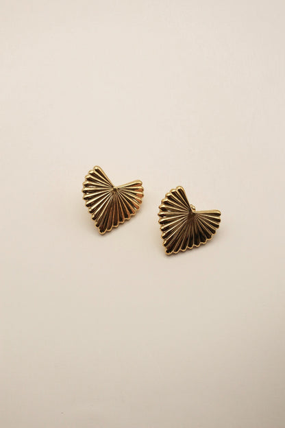 Gold Oakley Earring