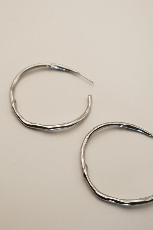 Silver Brigitte Earring
