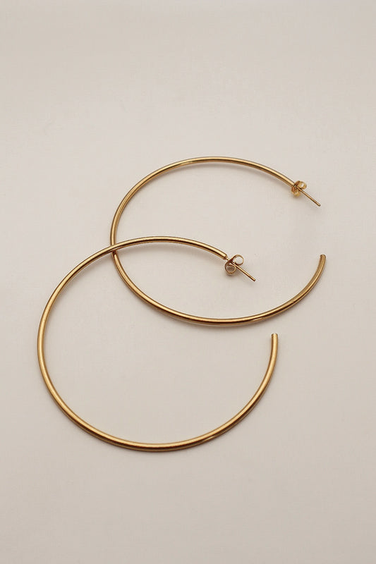 Gold Jolie Hoop