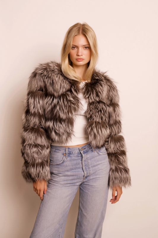 Geneva Jacket Cropped (3-Row)