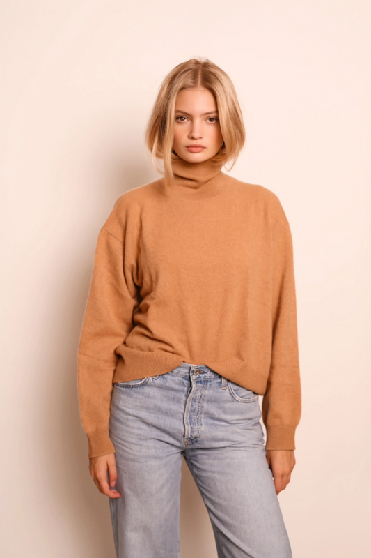 Marqaux Fawn Turtleneck