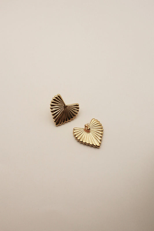 Gold Oakley Earring